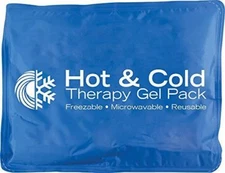 Roscoe Hot & Cold Reusable Gel Pack (11" x 14"), Reusable, Microwaveable Hot/Col
