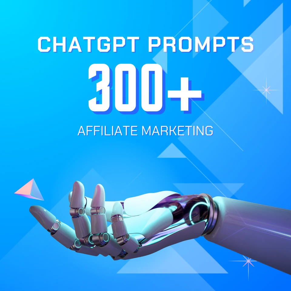 300+ ChatGPT Prompts Affiliate Marketing in Englisch mit PLR Rechte