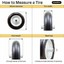 Marathon 30346 Flat-Free Smooth Lawn & Garden Tire On Rim – 13x5.00-6, Polyurethane Foam, No Flat