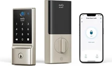 eufy Smart Lock C220 Fingerprint Keyless Entry Door Lock Built-in Wi-Fi Deadbolt
