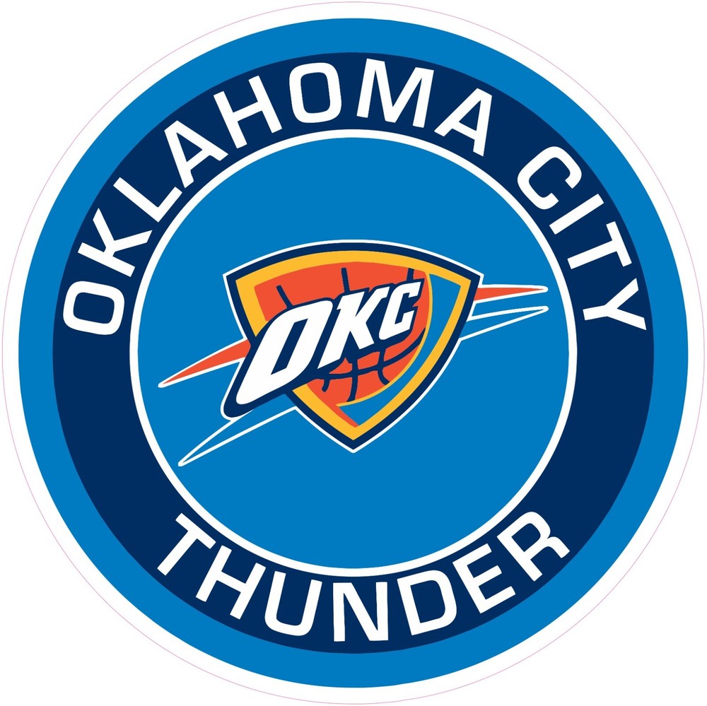 (NOT A PATCH) Oklahoma City Thunder HTV Heat Press Transfer Vinyl Iron On