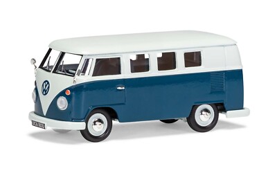 Corgi Diecast Volkswagen Typ 2 Wohnmobil Typ 2 Cumulus weiß meerblau VA08102
