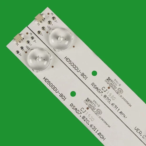 11 pezzi strisce di retroilluminazione LED per Hisense HD500DU-B01 RSAG7.820.6311/ROH 50H7GB - Foto 4 di 8