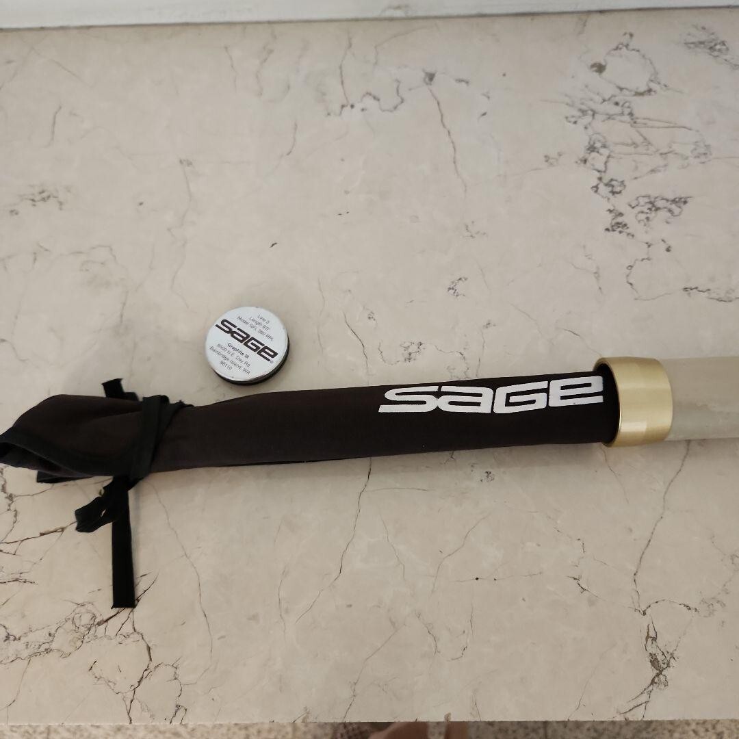 Sage Graphite III GFL390RPL 9' Fly Fishing Rod - Excellent Sage Graphite III GFL390RPL 9' Fly Fishing Rod - Excellent