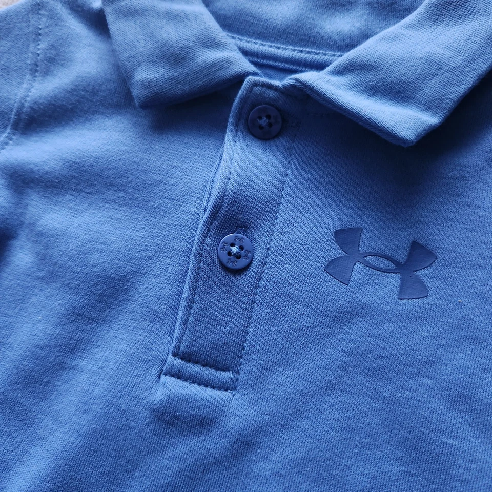 Under Armour Manga Larga Bebé Niño Body Camisa con Cuello, Talla 3-6 Meses MP Foto 3 de 4