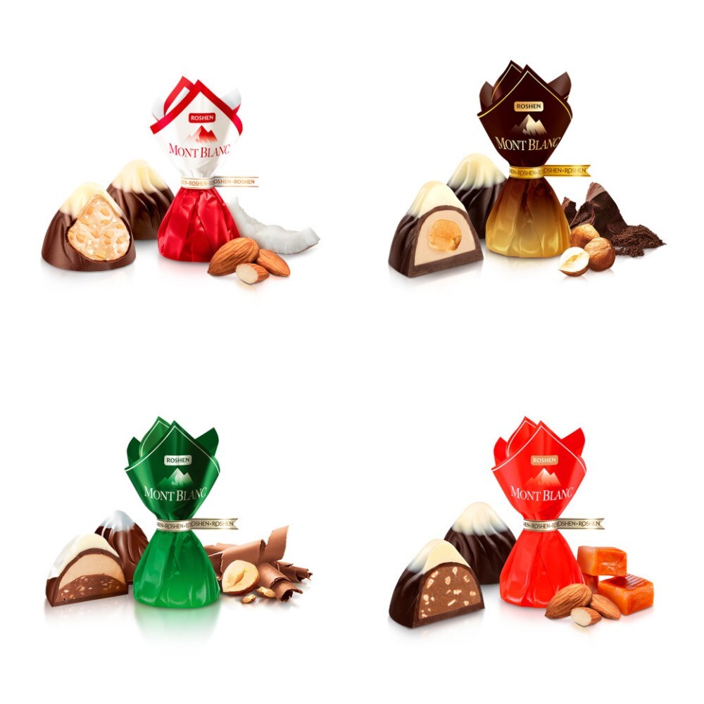 Ukrainian ROSHEN Sweets MIX of Chocolate Candy 