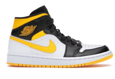 Size 8.5 - Air Jordan 1 SE Mid White Laser Orange W for sale