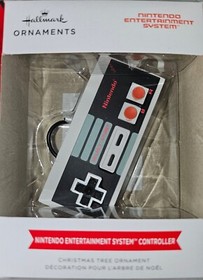 Lot Of 3 Hallmark Ornaments Super Mario & NES Controller & Sonic Hedgehog