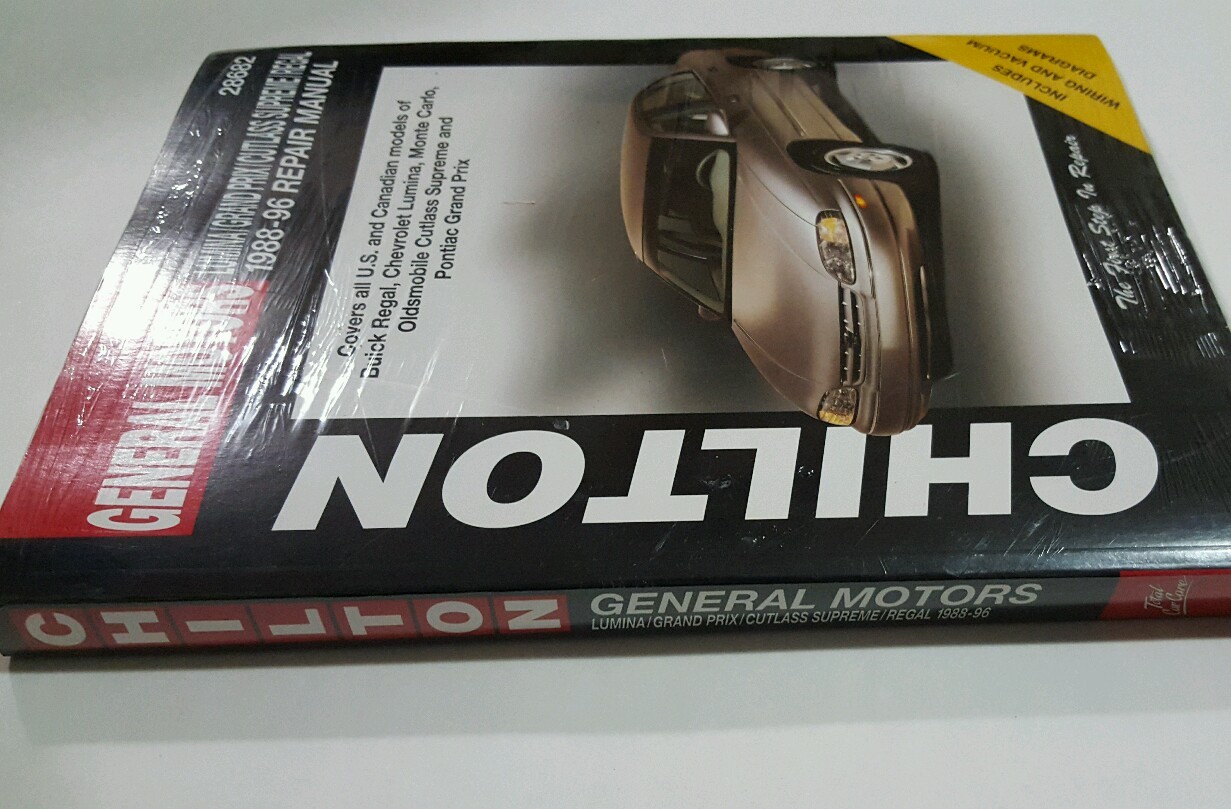 Chilton Repair Manual 1988-96 Lumina Grand Prix Cutlass Supreme Regal 28682  | eBay