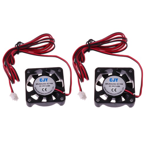 2x Kühlerlüfter DC 24V 4010 bürstenlos Kühlgebläse für 3D- 40x40x10mm - Afbeelding 7 van 7