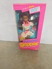 Vintage 1990 BABYSITTER SKIPPER BLACK BARBIE DOLL W/ Baby #1599