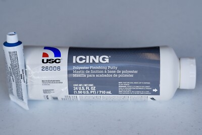 Glazing Putty U.S. Chemical & Plastics 26006 Icing Glazing Finishing Filler Putty C 1081557 - Foto 4