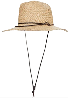 NEW MADEWELL X BILTMORE RAFFIA LIFEGUARD STRAW HAT L8823 M 