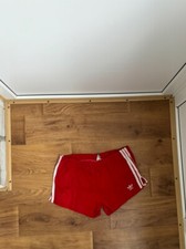 ADIDAS 1980s Made in West Germany Football Soccer Cotton Shorts Sz M block core
