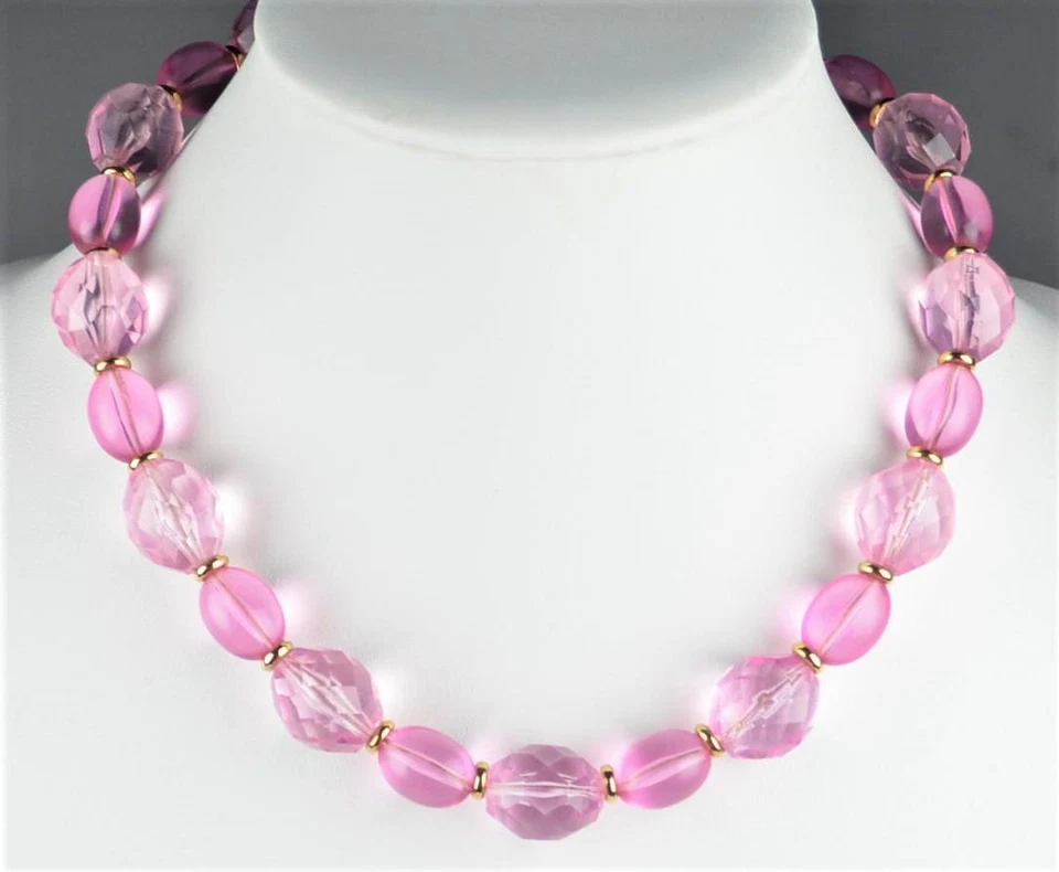 VINTAGE DESIGNER SIGNED NECKLACE LOT (3) - NAPIER (2) 18" & 30" - NORMA JEAN 30" - Image 2 of 4