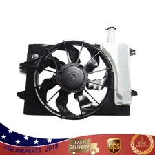 For Hyundai Elantra 2017-2020 2.0L 2019 Kia Forte Radiator Cooling Fan Assembly