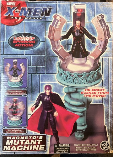 Marvel "X-MEN: The Movie" MAGNETO'S MUTANT MACHINE Playset NIB (Toy Biz,2000)