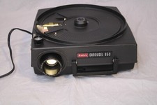 Kodak Carousel 650 Slide Projector works but fan squeals, includes wired remote