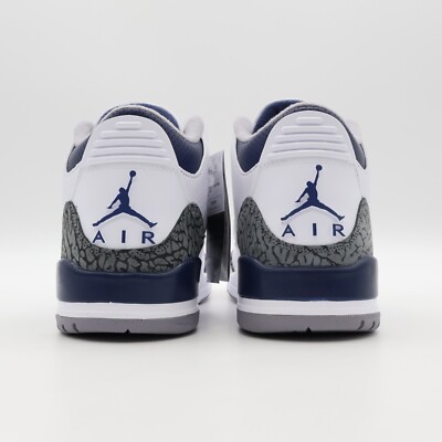 CT8532-140 Nike Air Jordan 3 Retro Midnight Navy (Men's) | eBay