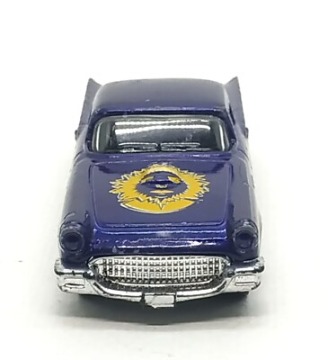 Majorette Ford Thunderbird 57 Fishing Art Dark Purple 1:58 (3