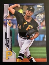 2020 TOPPS CHRIS ARCHER TRANSCENDANT VIP PARTY SILVER PACK 1/1 PIRATES #59