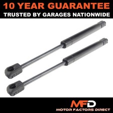 2X FOR SAAB 9-3 YS3F CONVERTIBLE (2003-15) REAR TAILGATE BOOT GAS SUPPORT STRUTS