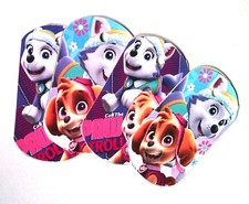 Paw Patrol Skye Everest -8 Paper Dog Tags - Party Favor Birthday Toys Prizes