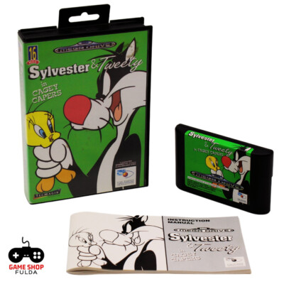 Sega Mega Drive Spiel | Sylvester & Tweety in Cagey Capers | PAL