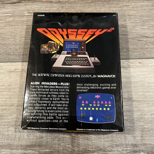 Odyssey 2 - Alien Invaders - Plus! - CIB - Picture 2 of 3