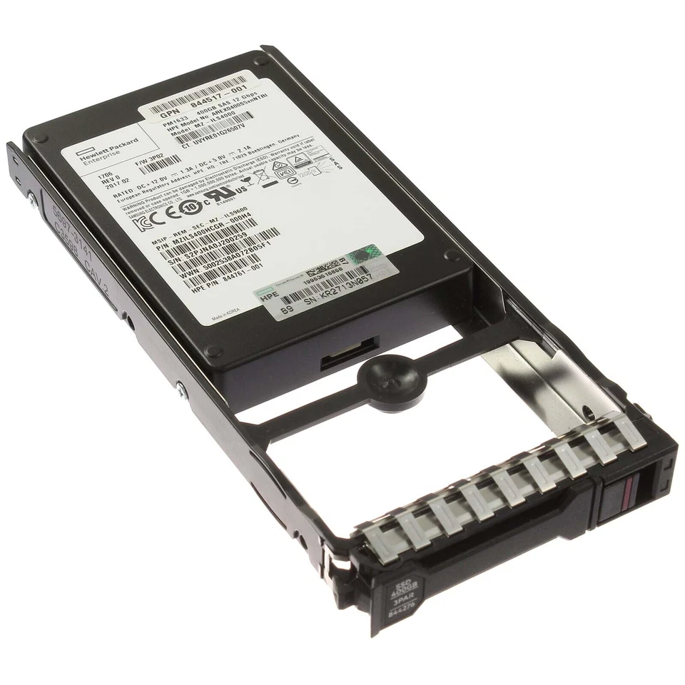 HP 3PAR SAS-SSD 400GB SAS 12G SFF 3PAR 20000 - 844276-001