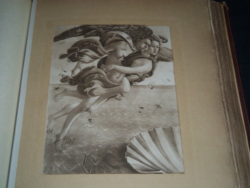 1907 SANDRO BOTTICELLI VOLUME BY EMILE GEBHART - FRENCH - NICE ENGRAVINGS - Z 20 - Picture 8 of 11