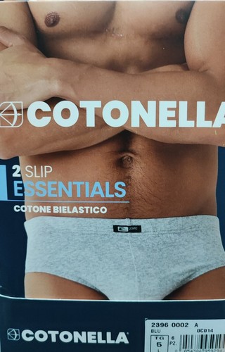 6 SLIP - BOXER UOMO COTONELLA 2396-2397 MUTANDA ELASTICIZZATO ELASTICO INTERNO - Foto 9 di 13