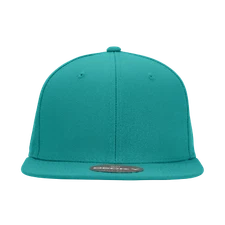 Decky 6 Panel High Profile Structured Acrylic/Polyester Fitted - RP1