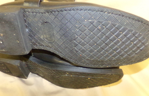 Avia schwarz Leder Biker Stiefel Schnalle Herren US Größe 12D - Bild 7 von 7