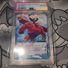 2024 Disney Lorcana Baymax Armored Companion Side Event Promo PSA 10 Gem Mint
