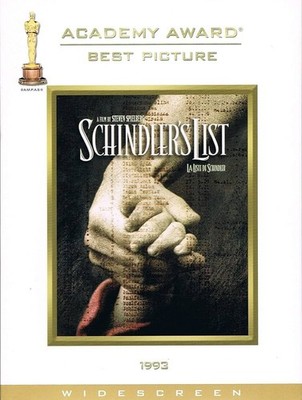 DVD Schindler's List 1993 Widescreen Edition NEW SEALED