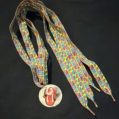 C&D Visionary Inc. Rolling Stones Tongue Logo Shoelaces Multicolor 2004