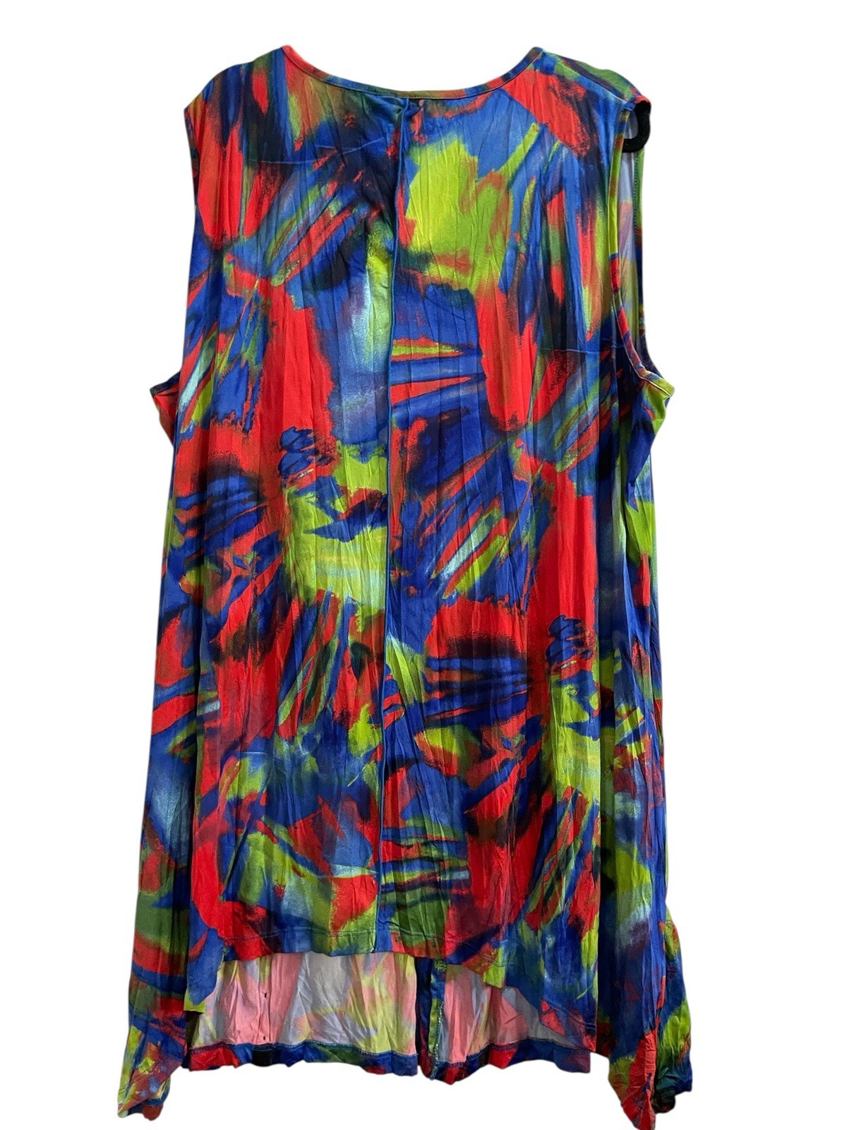 TS Taking Shape Bright Abstract Multi Coloured tu… - image 2