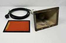 VTG Eastman Kodak Darkroom Safelight Model B w/Wratten Series 2 Filter - WORKS 