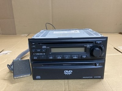 Clarion PP-2361N CD Radio with Nissan Navi 25915-AE100 Parts Set Tested JAPAN