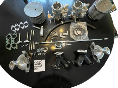 vw typ 4 motor solex 40-44 Zweivergaseranlag