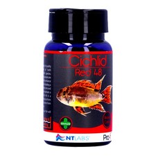 NT Labs Cichlid Red 48 Colour-Enhancing Fish Food 45g Sinking Pellet Aquarium
