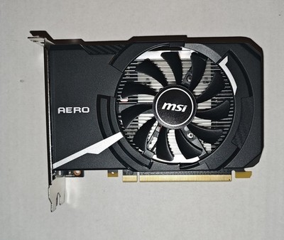 MSI GEFORCE GT 1030 AERO ITX 2G OC (NVIDIA GPU) GRAPHICS CARD 2GB DDR4 MEMORY