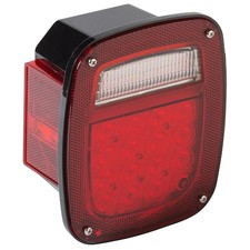 Grote G5212 Box Lamp Led With Sidemarker Lh Red