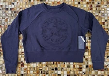 Women's Dallas Cowboys Dark Navy Monotone Emblem Pullover Sweatshirt~NWT~XL~ $70