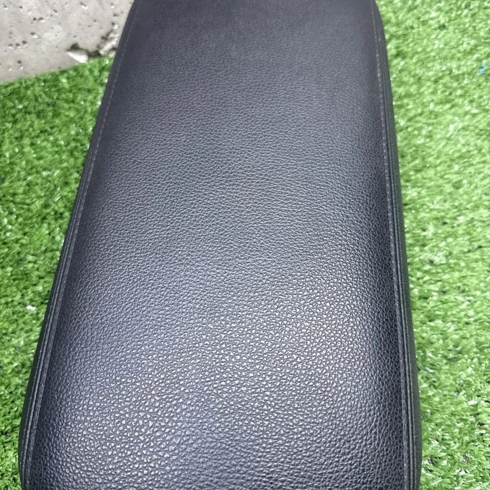 2018-2020 Mitsubishi Outlander Sport Center Console Black Leather Armrest OEM - Image 3 of 4