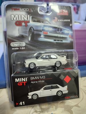 MINI GT  M3 E30 ミニカーセット Mini GT #41 BMW E30 M3 Alpine White - Cracked Blister | eBay