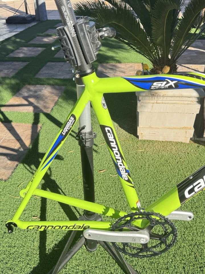 2008 Cannondale Road Bike Liquigas Pro Cycling Team 54cm 700c Rim Brake - Image 4 of 4