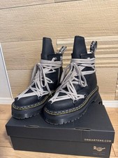 Rick Owens x Dr. Martens MEGALACE Quad RO Boots Black JP 25cm US 7