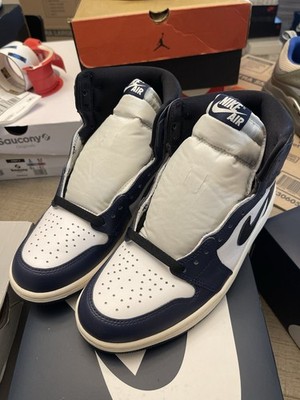 Size 12- Air Jordan 1 Retro OG High Midnight Navy